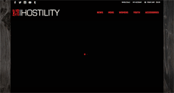 Desktop Screenshot of hostilityclothing.com